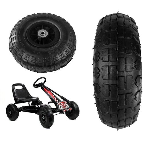 Kolo za A15 Gocart črno Slike