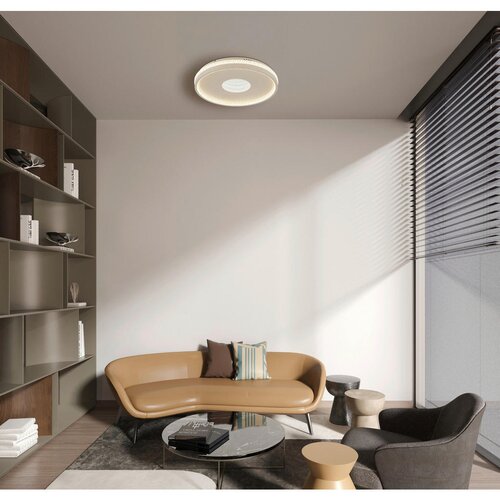 Globo 48563-30S - LED stropna lampa SHIRLEY, prigu&amp;scaron;iva, 30W/230V 2700-6500K prečnik 41cm + daljinski upravljač Slike
