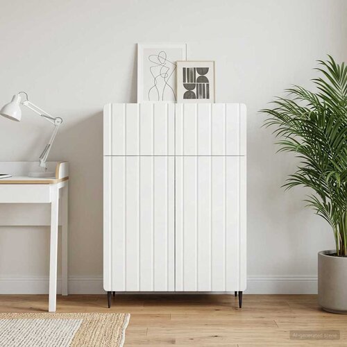  Kreveta Bijela 66 x 34,5 x 92 cm Konstruirano drvo Cene