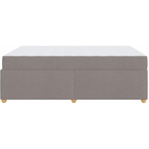  Krevetna konstrukcija Sivo-smeđa 140 x 200 cm tkanina Slike