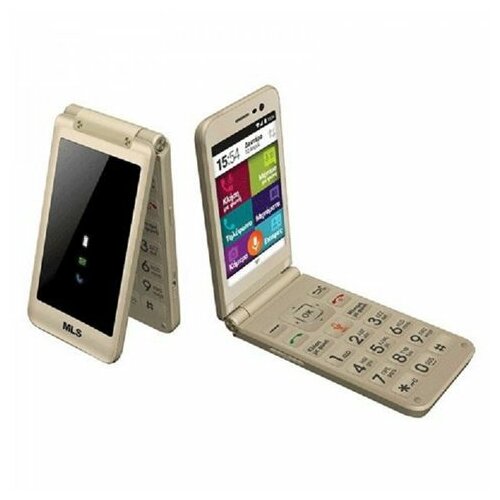Mls EASY FLIP 4G IQ1350 CHAMPAGNE mobilni telefon Slike