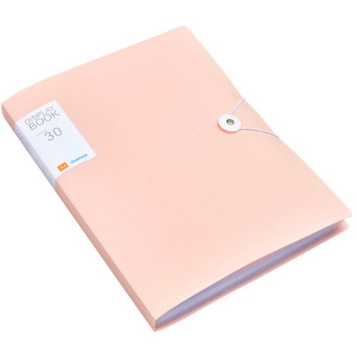 Plastična A4 mapa s elastičnom trakom za 30 listova - roza Cijene