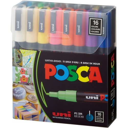 Marker Uni PC-3M POSCA, set 16/1 Cijene