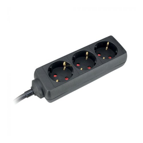 Commel produzni kabl 3 uticnice 16a 3500w crni 5m h05vv-f 3g1,5 ( c232-323 ) Cene