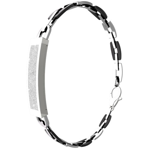 INF Pametna zapestnica Bluetooth, &scaron;tetje korakov, magnetno polnjenje Black + Silver, (5000506123) Cene