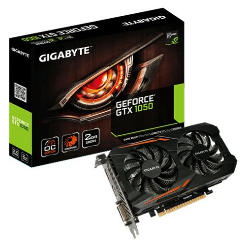 Gigabyte nVidia GeForce GTX 1050 OC 2GB GDDR5 128bit - GV-N1050OC-2GD grafička kartica Slike