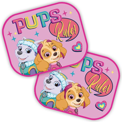 Seven Senčnik za v avto - Stranski - Paw Patrol dekli&amp;scaron;ki - 2 kos - Multicolour Slike