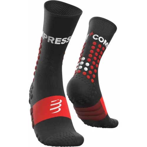 Compressport ULTRA TRAIL SOCKS Čarape za trčanje, crna, veličina