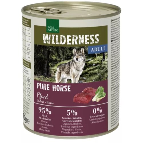 Real Nature Wilderness Adult Pure Horse konj 800g konzerva Cene