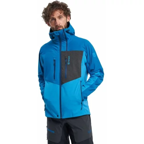 Tenson TOURING SOFTSHELL M Ženska skijaška alpska jakna, plava, veličina