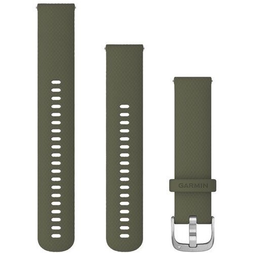 Garmin Zamjenski remen za vivomove3S/3/Style 20mm - Moss green (srebrna kopča), (21361369) Slike