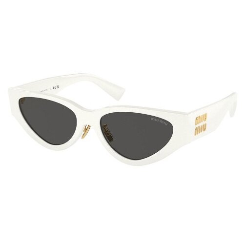 Miu Miu MU03ZS 1425S0 ONE SIZE (54) Bela/Črna Slike
