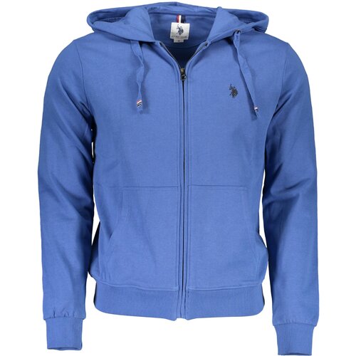 U.S. Polo Assn. US POLO SWEATSHIRT WITH ZIP MEN BLUE Slike
