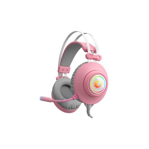 Rampage Slu&scaron;alice sa mikrofonom RM-K1 PULSAR 7.1 USB + 3.5mm roze Cene