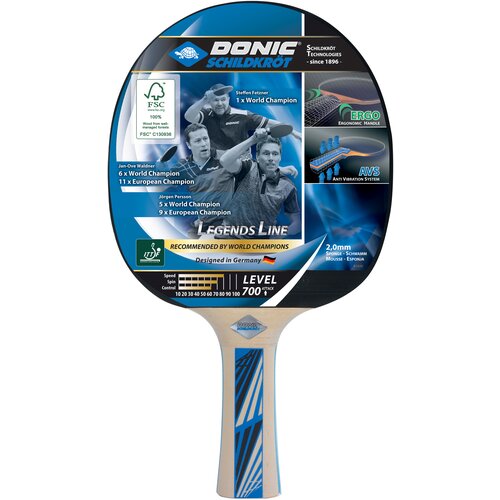 Donic Reket za ping pong Schildkr&amp;ouml;t Legends 700 Slike