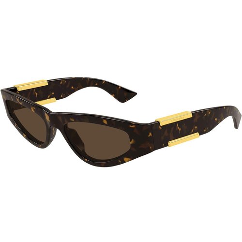 Bottega Veneta BV1407S 002 ONE SIZE (53) Havana/Rjava Slike