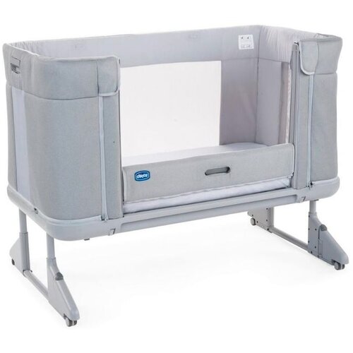 Chicco Krevetac Next 2 Me Forever, Moon Grey Cene