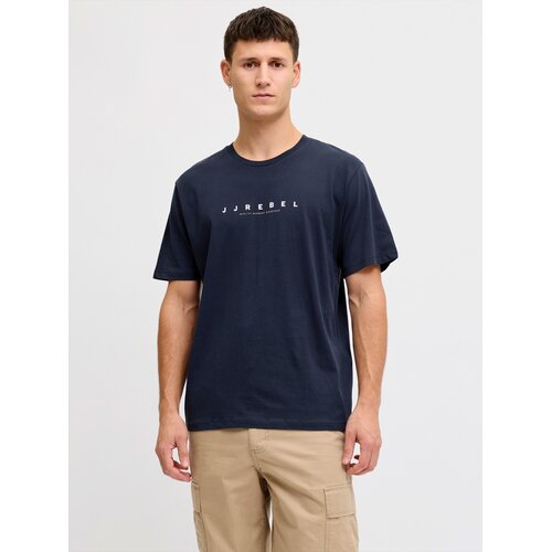JJ Rebel Mu&amp;scaron;ka majica JREBROCKY LOGO TEE SS CREW NECK SN, Antracit Slike
