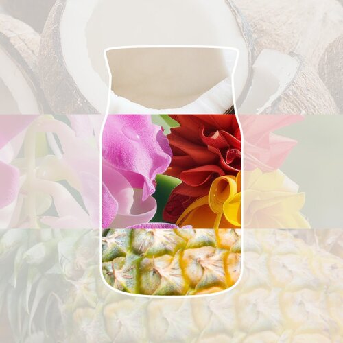 Yankee Candle Coconut Beach di&amp;scaron;eča sveča Signature 110 g Slike