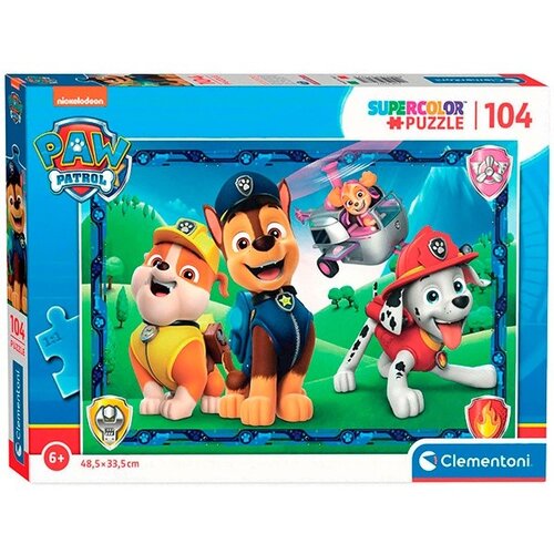 Clementoni Paw Patrol Supercolor puzzle 104 dijela - Cijene