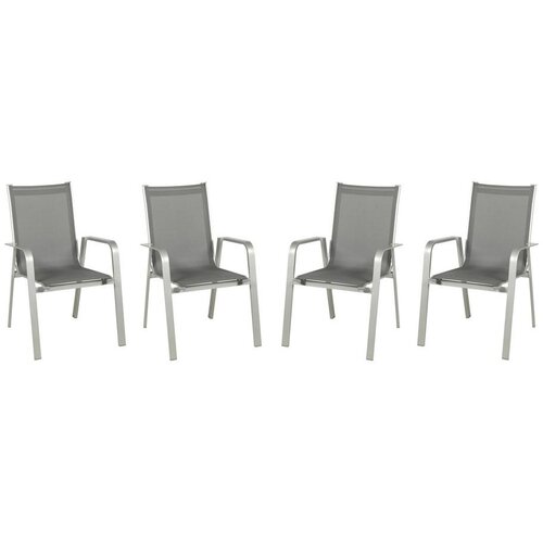 Acamp Stol Urban, 4 Delni Set, Siva Cene