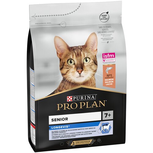 Purina PRO PLAN Senior 7+ Longevis bogata z lososm - 3 Kg Cijene