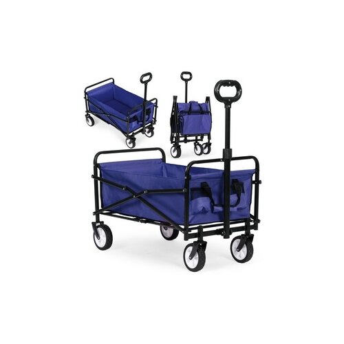  multi Garden Sklopiva kolica za plažu 48x90cm blue, TC-005 BLUE Cene