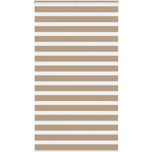 vidaXL Zebra zavesa peščeno rjava 120x200 cm širina blaga 115,9 cm poliester, (5000297964) Cene