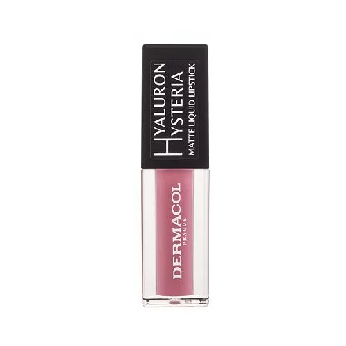 Dermacol Hyaluron Hysteria Matte Liquid Lipstick dolgoobstojna mat šminka 4,5 ml odtenek 01 za ženske
