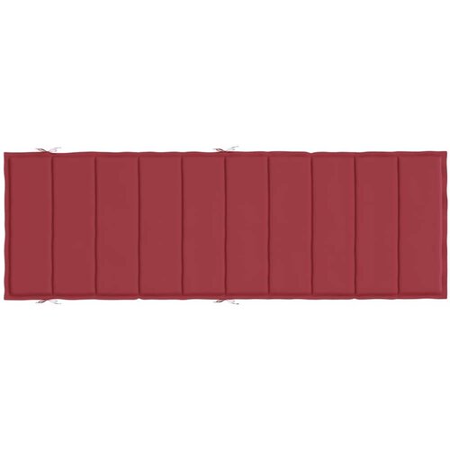  Jastuk za ležaljku boja vina 186 x 58 x 3 cm od tkanine Oxford Slike