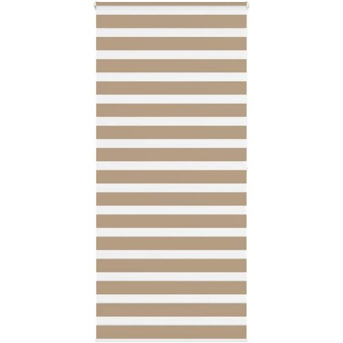 vidaXL Zebra zavesa pe&scaron;čeno rjava 100x200 cm &scaron;irina blaga 95,9 cm poliester, (5000298278) Cene