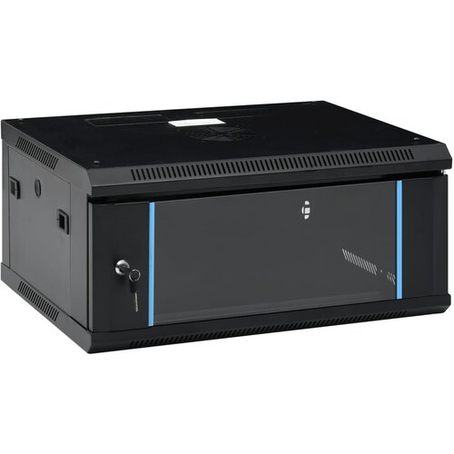VidaXL Zidni komunikacijski ormar 4U 19 &amp;quot; IP20 600 x 450 x 285 mm Slike