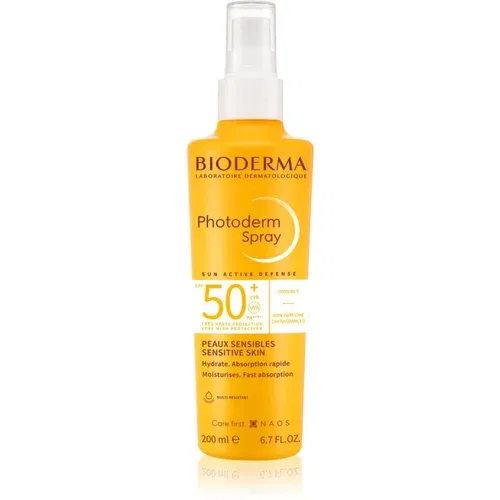 Bioderma Photoderm Sprej SPF 50+ zaštitno mlijeko za sunčanje u spreju SPF 50+ 200 ml