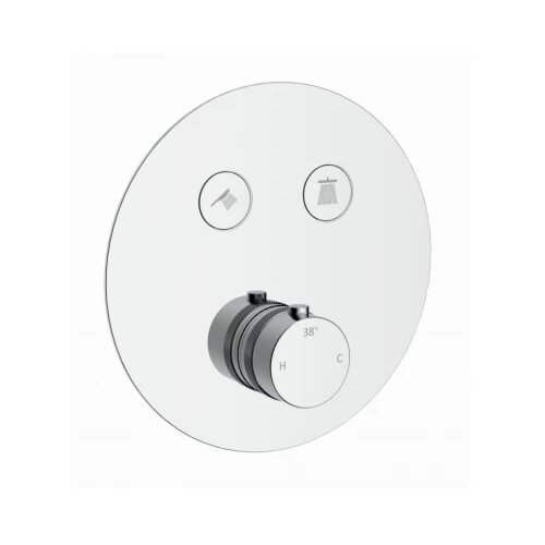 Copen termostatske baterije CoolTouch okrugla hrom Slike