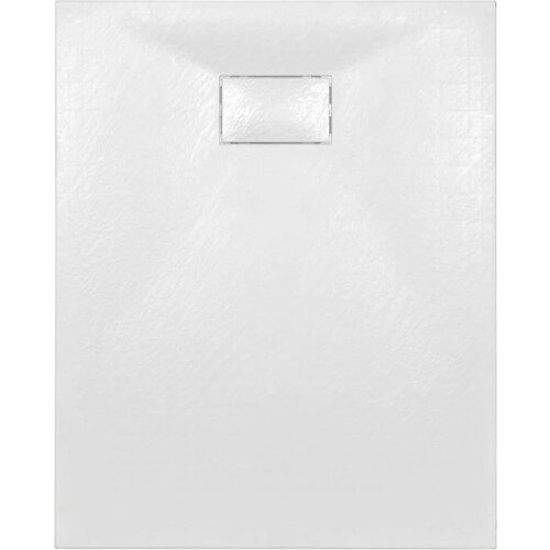 VidaXL Kada za tu&amp;scaron; SMC bijela 100 x 80 cm Slike