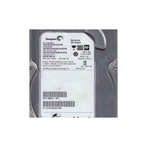 Seagate HDD 500GB SATA3 Pull16MB;6Gb/s;7200RPM12 mjeseci garancija Slike