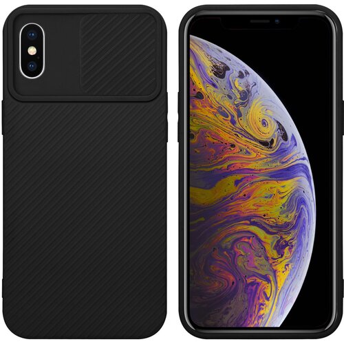 Cadorabo Ohišje, združljiv z Apple v Bonbon Black - Zaščitni pokrov iz fleksibilnega silikona TPU in z zaščito pred kamero, (20593185) Cene