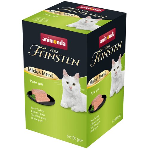 Animonda vom Feinsten Mildes Menü Adult 6 x 100 g - Čisti puran Cene