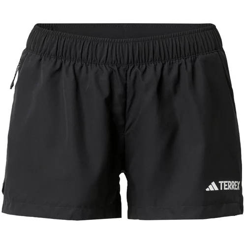 adidas Terrex Sportske hlače 'TRAIL' crna / bijela