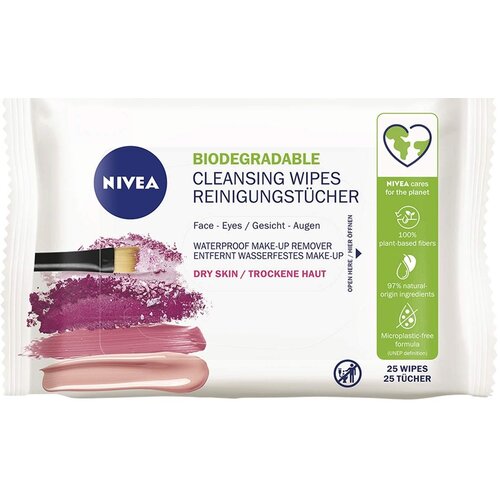 Nivea vlažne maramice za čišćenje lica za suvu kožu 25kom Cene