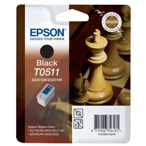  Kartuša Epson T0511 (T051) črna/black - original Cene