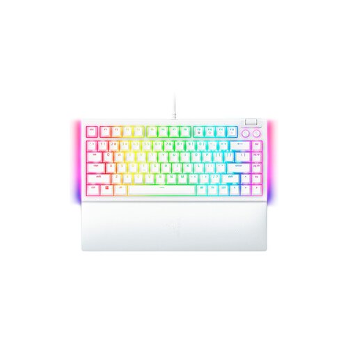 Razer Tastatura BlackWidow V4 75% - Hot-swappable Mechanical Gaming Keyboard - White - US Layout Cene