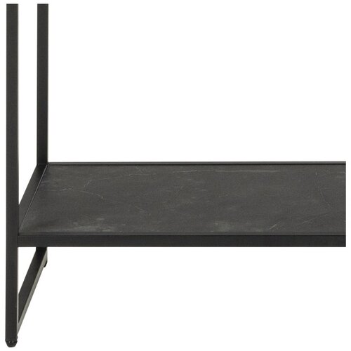 Actona Crna biblioteka 120x185x35 cm Strington &amp;ndash; Slike