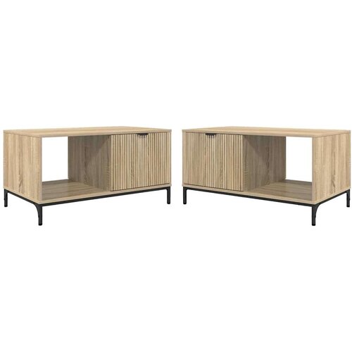  Stolić za kavu sonoma hrast 90 x 49 x 46 cm Konstruirano drvo Slike