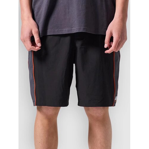 Rivvia Projects Daily Ride Network Panel Boardshorts black grey Cene