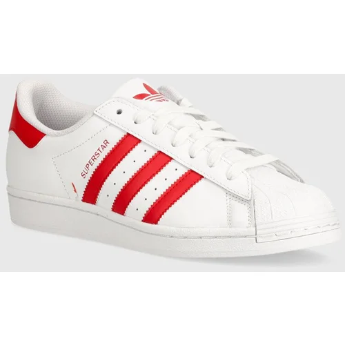 Adidas Kožne tenisice Superstar boja: bijela, IG9367