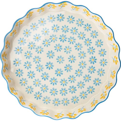 Tranquillo Posoda za pito Floral Blue - 1 kos Cene