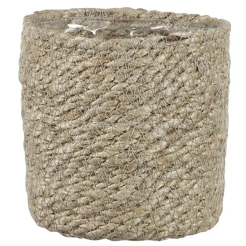 Mica Decorations Košara za rastline Atlantic (Zunanje dimenzije (Ø x V): 12 x 12 cm, Naravni materiali, Bež) Cene