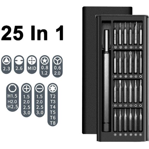 INF set izvijačev 25 kosov grey, (21263060) Cene