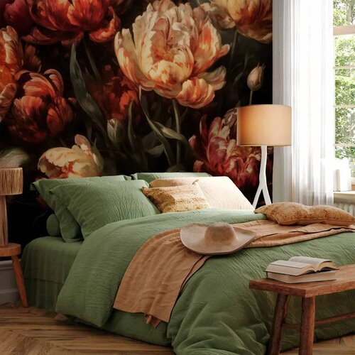  Foto tapeta - Blooming tulips 350x256 Slike